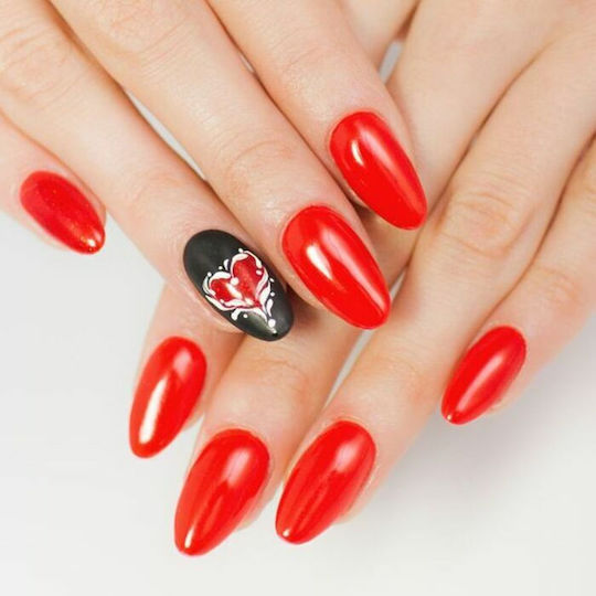 Semilac Classic Ημιμόνιμο Βερνίκι Νυχιών Sexy Red 039 7ml