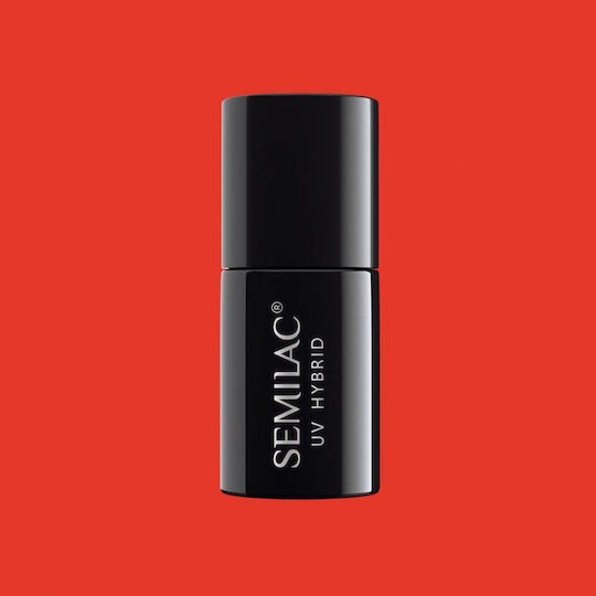 Semilac Classic Ημιμόνιμο Βερνίκι Νυχιών Sexy Red 039 7ml