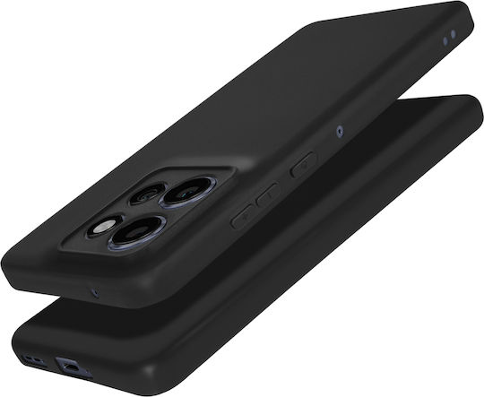Avizar Case Motorola Edge 50 Neo Silicone Soft Matte Black