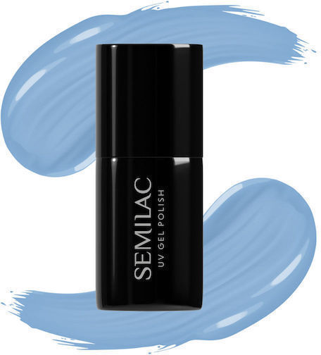 Semilac Classic Ημιμόνιμο Βερνίκι Νυχιών Time To Fly 545 7ml