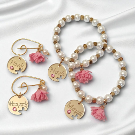 The Art of Beading Christening Charm Pin Metal Pink 2 Pieces MARTYRIKA97