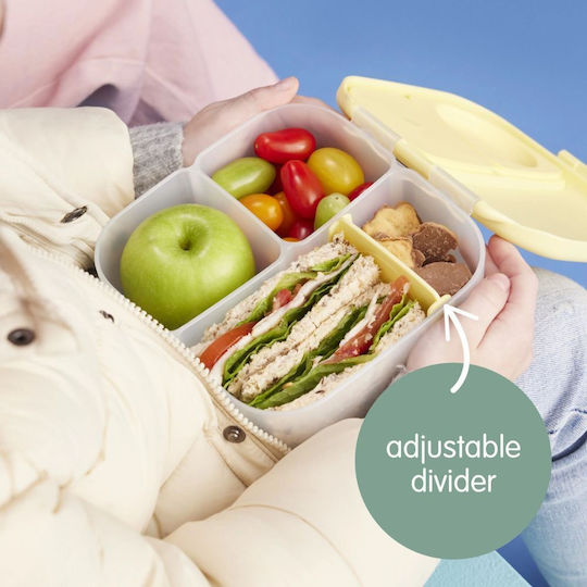 B.Box Mini Lunchbox Kids' Food Container made of Silicone 1lt Multicolour x x 7.3cm