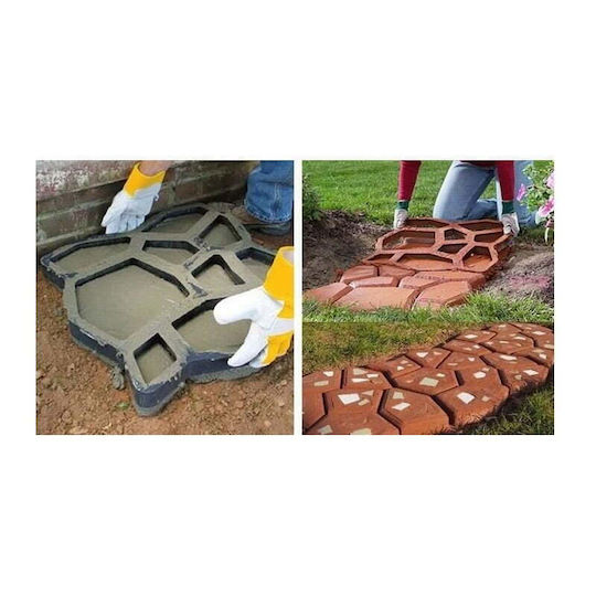 Wood Mold for Garden Flooring 49x49cm