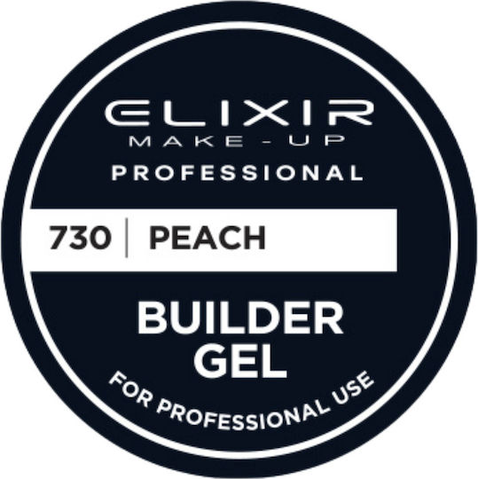 Elixir 730 Builder Gel Νυχιών Peach 30gr