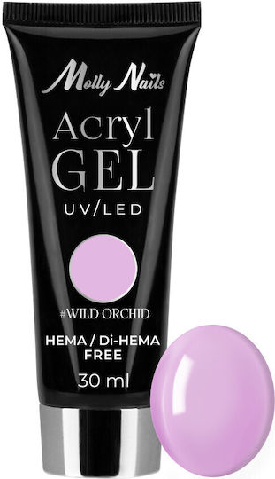 Molly Lac Acrygel Νυχιών Ροζ 30ml