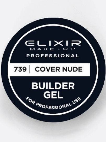 Elixir Builder Gel Νυχιών 739 Cover Nude 15gr