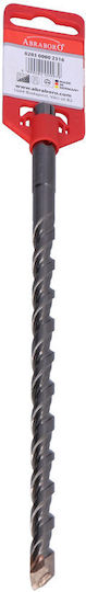 Abraboro Diamantbohrer Hartmetall mit SDS Plus Schaft für Gemäuer 10mm