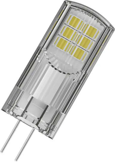 Ledvance LED крушка 2.2W за фасунга G4 и форма B10 Топло бяло 300лм