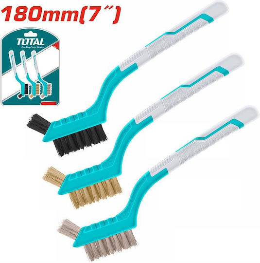 Total TAC38033 Hand Tools Set with Plastic Handle 3pcs