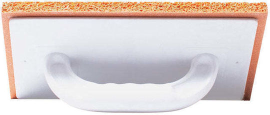 Ariston Τριβίδι Σοβά Πλαστικό 280x140mm Πορτοκαλί Σφουγγάρι