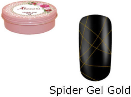 Alezori Spider Gel Νυχιών Gold Color 7gr