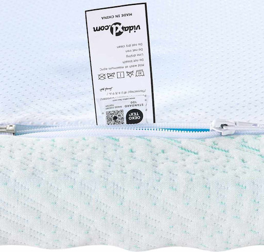 vidaXL Ανώστρωμα Μονό Polyester 90x190x6εκ.