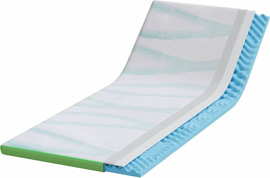 vidaXL Matratzenauflage Einzel Polyester 70x200x6cm