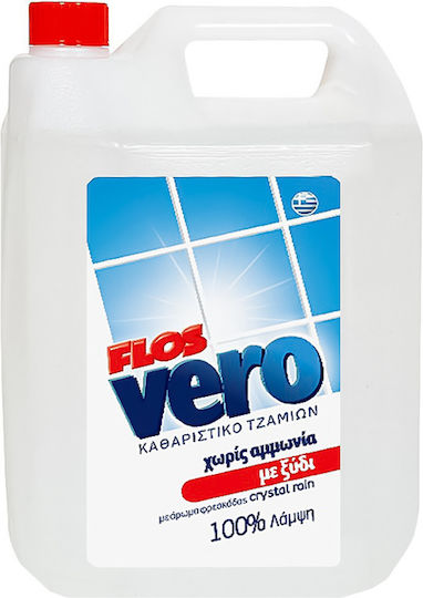 Flos Vero Lichid de Curățare pentru Geamuri Transparent cu oțet 1x4l