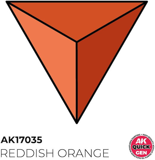 AK Interactive Model Making Paint Reddish Orange 17ml