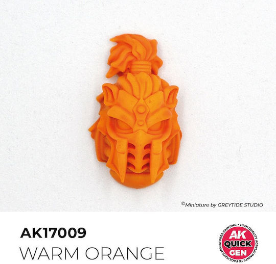 AK Interactive Χρώμα Μοντελισμού Warm Orange 17ml