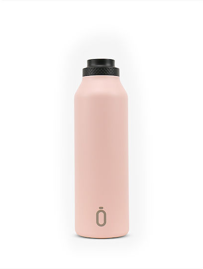 Runbott Runbott Thermosflasche Rostfreier Stahl BPA-frei 600ml Rosa