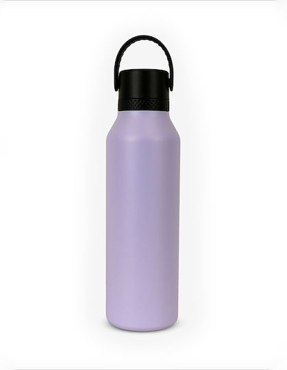 Runbott Μπουκάλι Θερμός Ανοξείδωτο BPA Free 600ml Λιλά