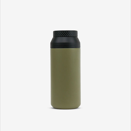 Runbott Ποτήρι Θερμός Ανοξείδωτο BPA Free 350ml Χακί