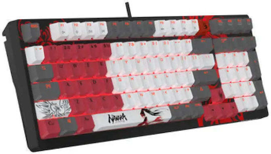 A4Tech Bloody S98 Naraka Gaming Μηχανικό Πληκτρολόγιο με BLMS Red Plus διακόπτες και RGB φωτισμό (Αγγλικό US)