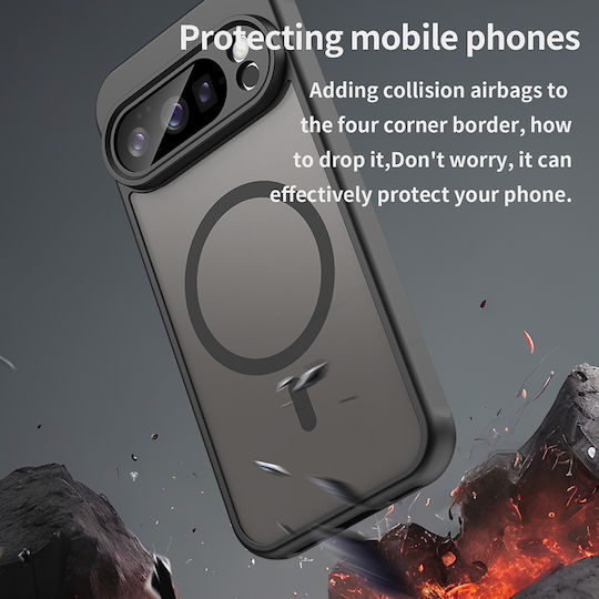 Techsuit Halofrost II Back Cover Plastic Black Google Pixel 10 Pro