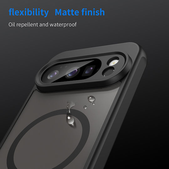 Techsuit Halofrost II Back Cover Plastic Black Google Pixel 10 Pro