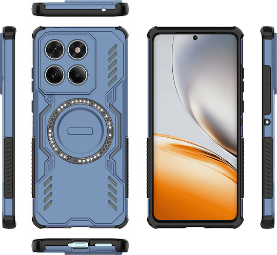 Techsuit Back Cover Plastic Blue (Motorola Edge 60 Fusion)