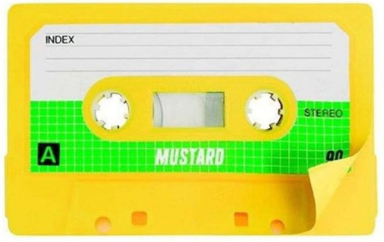 Post It Cassette Shaped 150φ Mustard