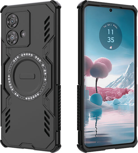 Techsuit Back Cover Πλαστικό Μαύρο (Motorola Edge 40 Neo)