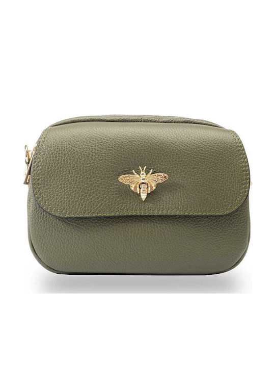 Toro Nero De piele Geantă de damă Crossbody Verde | Skroutz Romania
