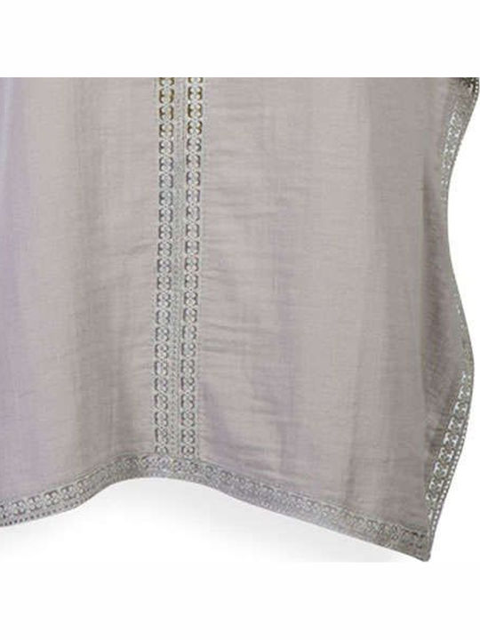 Nef-Nef Homeware Maira Καφτάνι Παραλίας Γκρι
