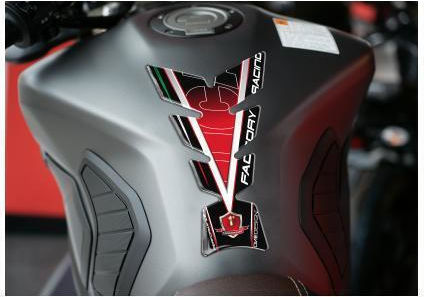 Стикер За Резервоар Cgmoon7p Ducati Logo Universal Tankpad Print