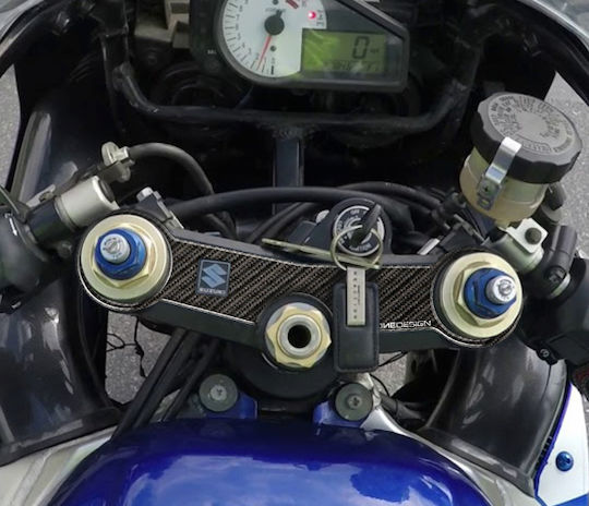 Handlebar Plate Sticker Ppss16p Suzuki Gsxr 600 00'-03' Print