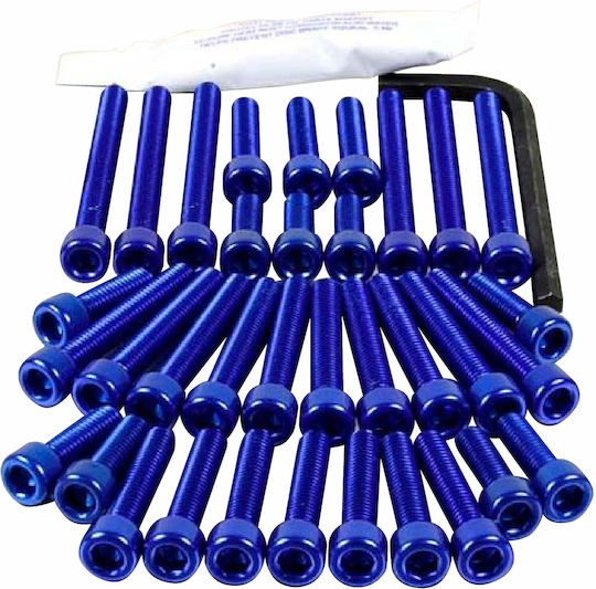 Κιτ Βιδες Αλλεν Aluminium Engine Kit Gladius Esu089b Blue Pro Bolt