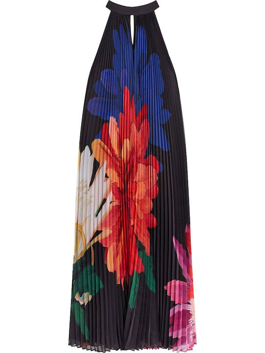 Summer Midi Evening Dress Black