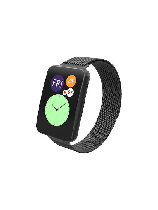 Λουράκι Μαύρο (Huawei Watch Fit)