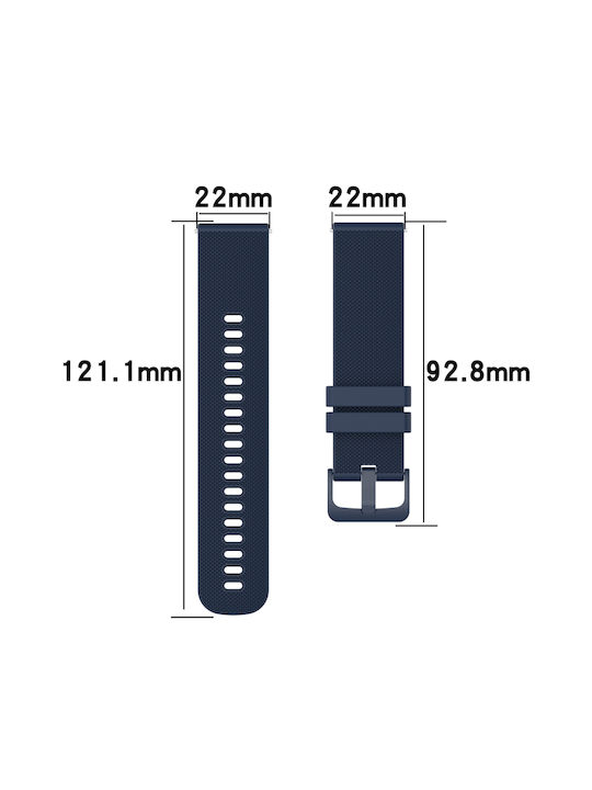 Armband Silikon Silber (Amazfit Stratos)