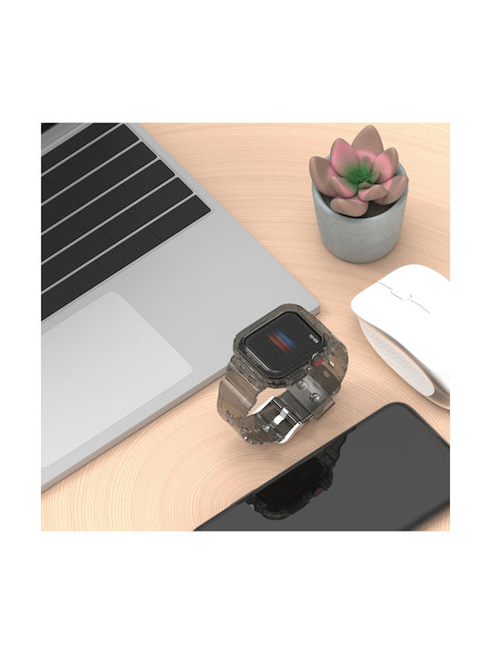 Curea Silicon Transparent (Apple Watch 44/45/46mm/Ultra 49mm)