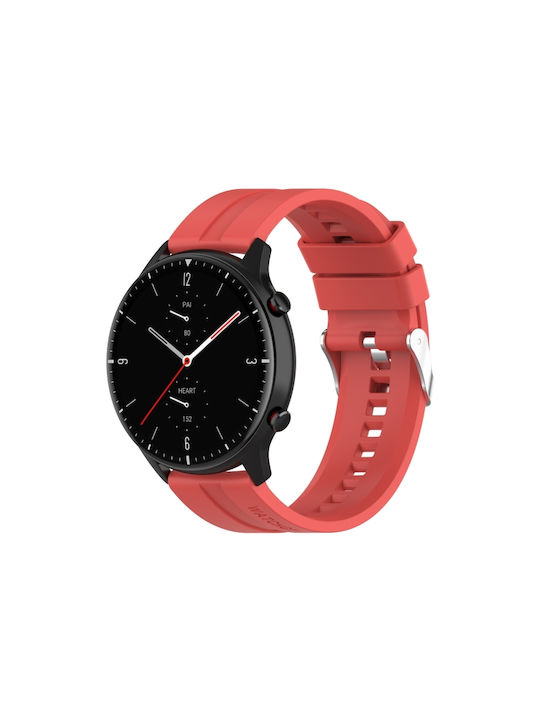 Λουράκι Σιλικόνης Κόκκινο (Amazfit Stratos)