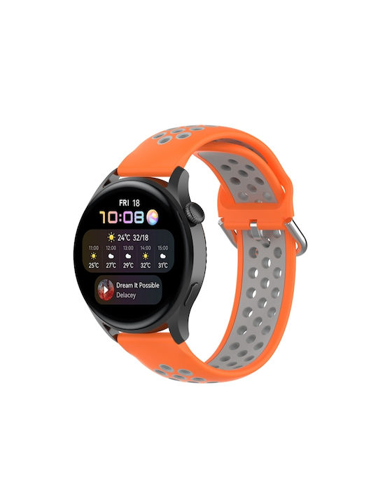 Λουράκι Πορτοκαλί (Huawei Watch GT 2eHonor GS Pro) Λουράκι Πορτοκαλί (Huawei Watch GT 2eHonor GS Pro)
