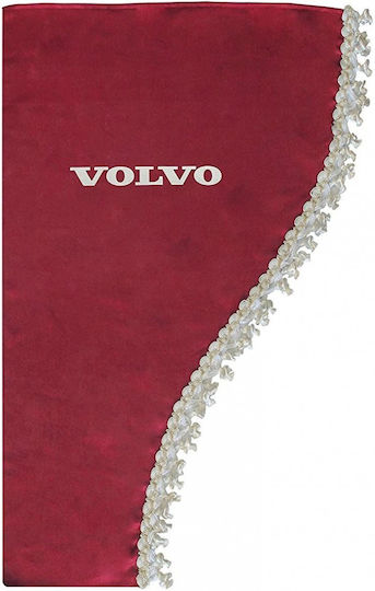3-Τεμάχιο Σετ Κουρτινών Volvo Βουργουνδί