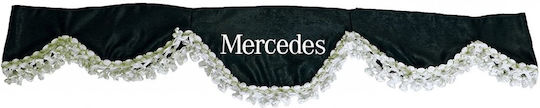 Mercedes Schwarze 3-Teiliges Vorhang-Set