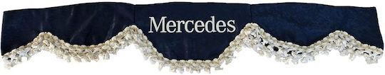 Mercedes 3-Teiliges Vorhang-Set Blau