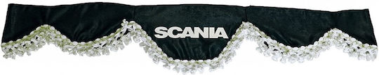Set Vorhänge 3-teilig Scania Schwarze