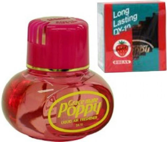 Αρωματικό Υγρό Αυτοκινήτου Poppy Φράουλα 150ml