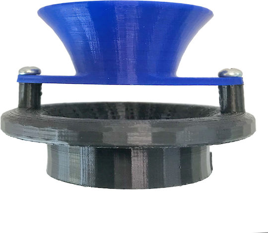 Short Double Venturi Funnel Golf 50mm Pwk 28 Mht Blue