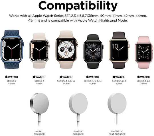 Smartwatch 003c Rosa Ladebasis