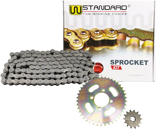 W Standard Σετ Γρανάζια Αλυσίδα για Modenas Kriss