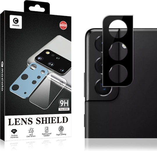 Mocolo Πίσω Προστασία Κάμερας Tempered Glass Μαύρο για το Samsung Galaxy S22+ 5G.