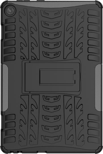 Lenovo Tab M10 3rd Gen Tire Texture Tpu Back Cover Ανθεκτική Μαύρη (Lenovo Tab M10 (3rd Gen) 10.1'')